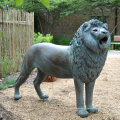 Популярные украшения сада бронзовая античная статуя Льва